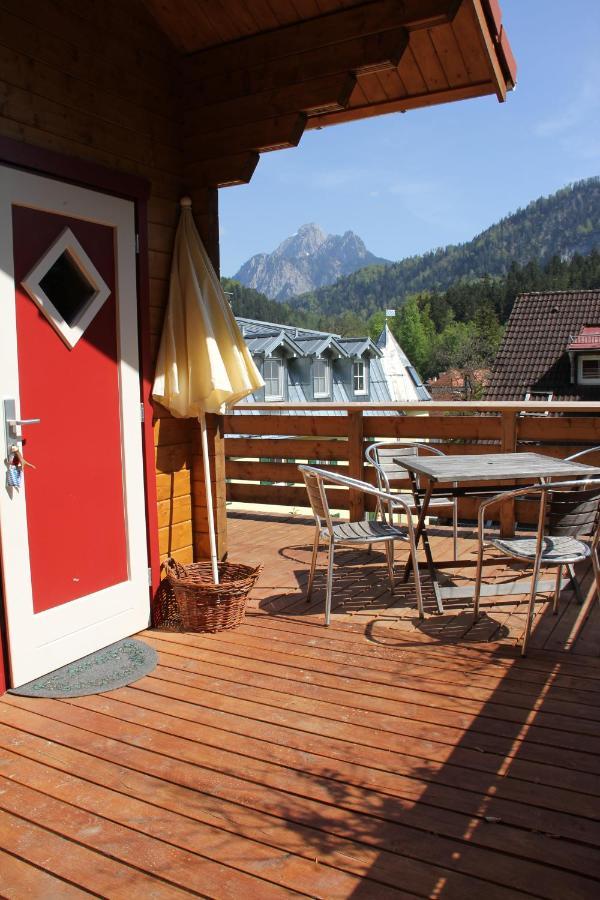Blockhaus Saeuling - Haus Elise Apartments Füssen Esterno foto